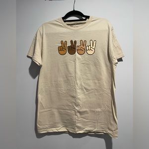 Peace and equality tshirt